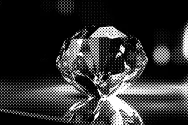 Onyx diamond NFT horizontal