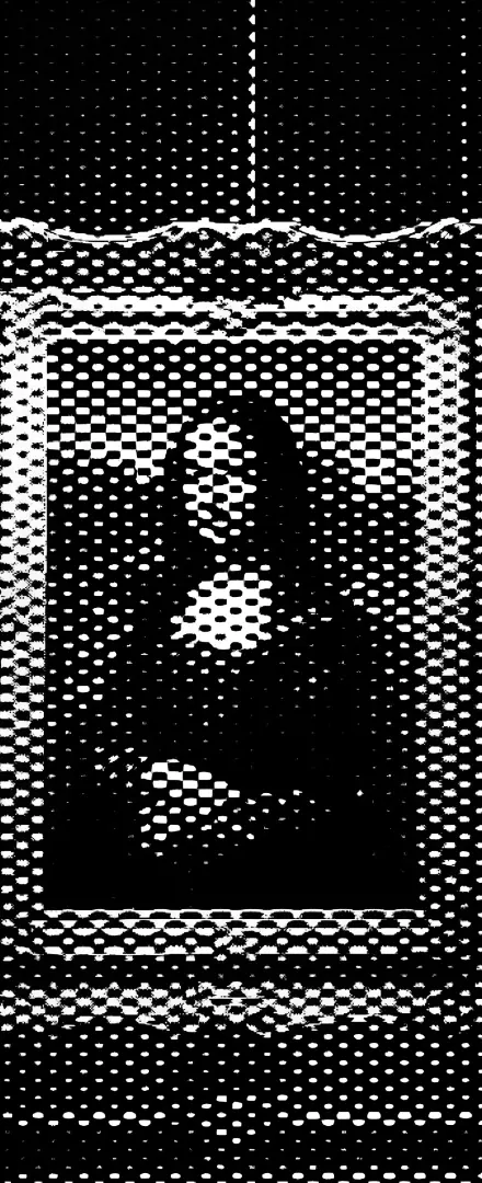 Yello digital art vertical